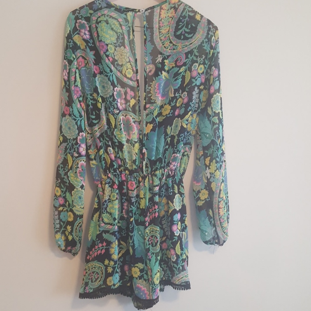 Romper - adorable and sexy.  flowered print
